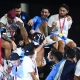 احتفالات منتخب الأرجنتين بعد التتويج بلقب مونديال قطر (Getty) ون ون winwin