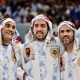 جماهير منتخب الأرجنتين في كأس العالم قطر 2022 FIFA خلال مواجهة هولندا بدور ربع نهائي المونديال غيتي ون ون winwin Getty