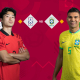كوريا الجنوبية تتحدى البرازيل في الدور الثاني لكأس العالم قطر 2022 (winwin) ون ون winwin