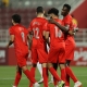 لاعبو الدحيل يحتفلون بالفوز على قطر في دوري نجوم قطر ون ون winwin