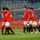 احتفال لاعبي منتخب مصر بهدف في مباراة مالاوي اليوم (Facebook/EFA)