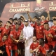 الدحيل يحتفل بحصد لقب كأس قطر (DuhailSC/Twitter) ون ون winwin