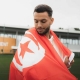 التونسي منتصر الطالبي لاعب لوريان الفرنسي (twitter/fclorient)