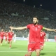 منتصر الطالبي قائد المنتخب التونسي ومسجل الهدف الوحيد لبلاده في ودية الجزائر(Facebook/FTF°