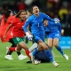 المنتخب المغربي يحتفل بالتأهل إلى ثمن نهائي كأس العالم للسيدات (Getty) ون ون winwin