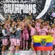 انتر ميامي يحتفل بحصد كأس الرابطتين الأمريكية والمكسيكية (Getty) ون ون winwin