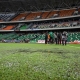 توقف المباراة الودية بين كوت ديفوار ومالي بعد أن غمرت مياه الأمطار ملعب الحسن واتارا في إيبيمبي (Getty) ون ون winwin