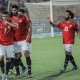 La joie des joueurs de l'équipe nationale égyptienne face à Djibouti lors des éliminatoires de la Coupe du monde (X/@EFA)