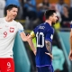 لقطة رفض ليونيل ميسي مصافحة روبرت ليفاندوفسكي في كأس العالم 2022 بقطر(onzemondial.com)