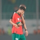 أمين عدلي نجم منتخب المغرب يذرف الدموع بعد الإقصاء من كأس أمم أفريقيا 2024 (Getty) ون ون winwin