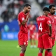 حسرة لاعبي منتخب عمان بعد الخسارة أمام السعودية بكأس آسيا 2023 (Getty) ون ون winwin