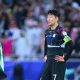 سون هيونغ مين حزين بعد خسارة كوريا الجنوبية أمام الأردن في نصف نهائي كأس آسيا 2024 ون ون winwin