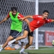 جانب من تحضيرات المنتخب العراقي لمواجهة الفلبين في تصفيات كأس العالم (FACEBOOK/IFA) ون ون winwin
